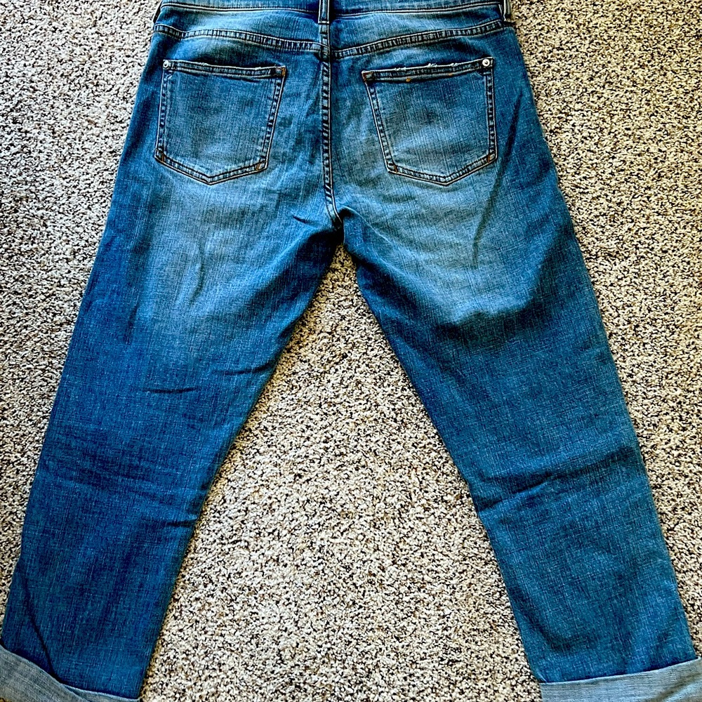 Pilcro slim boyfriend jeans